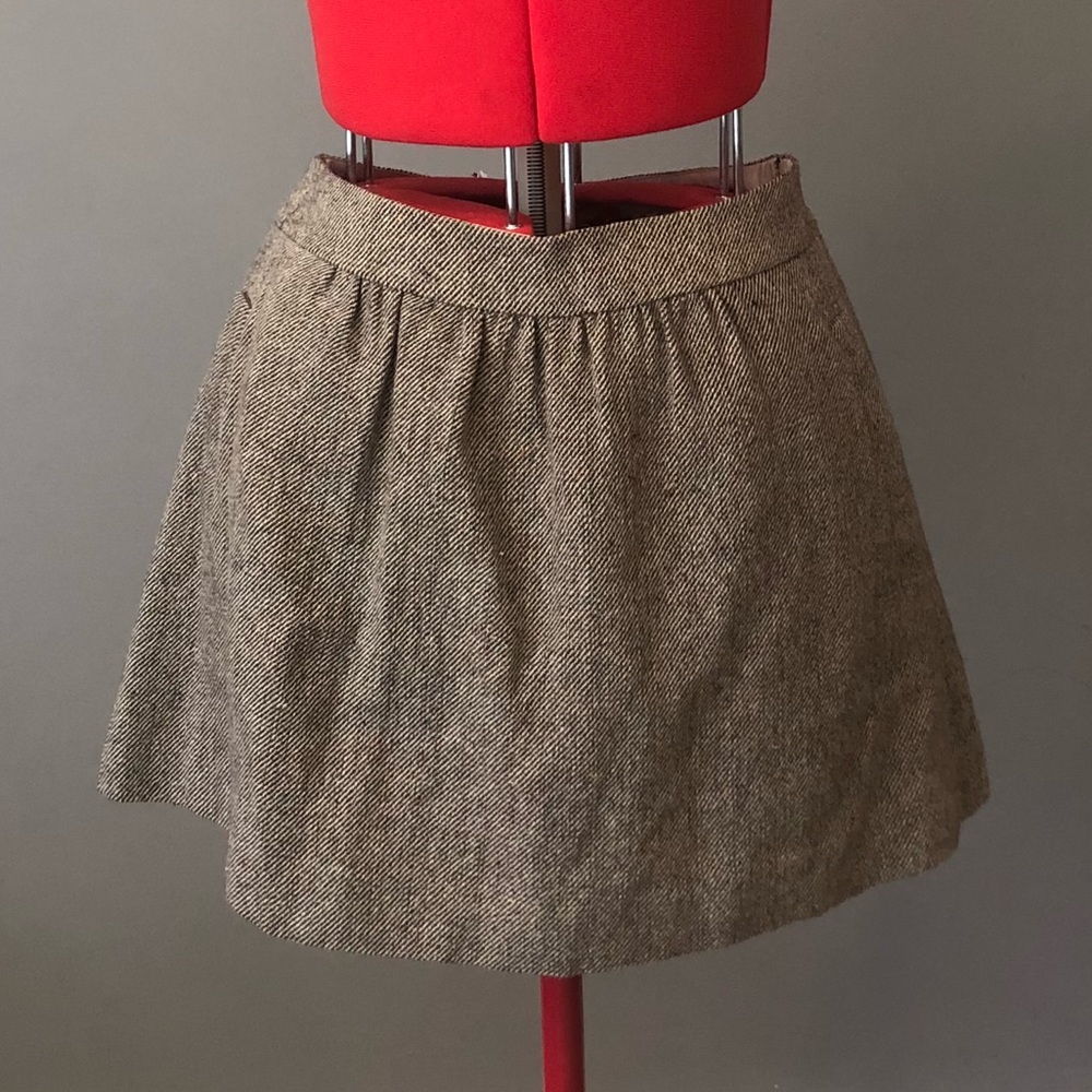 J. Crew Factory Tweed Mini Skirt - Sz 14; NWT